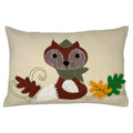 13"x20" Applique Fox Pillow home decor - Mod Lifestyles