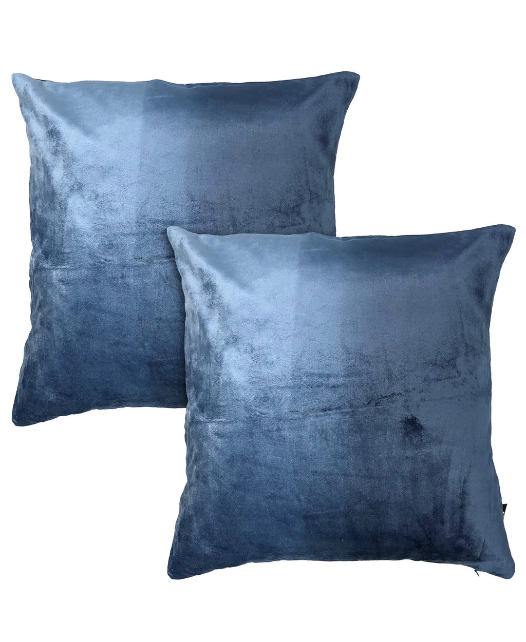 2-Pack Ombre Rayon Velvet Decorative Pillow, 18" X 18" home decor - Mod Lifestyles