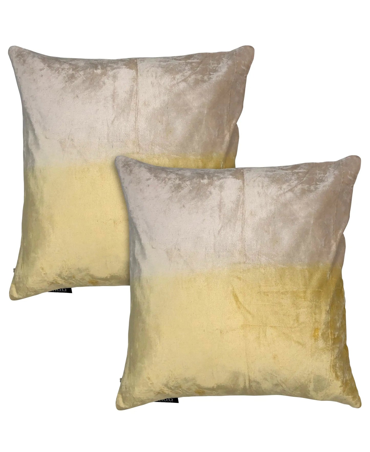 2-Pack Ombre Rayon Velvet Decorative Pillow, 18" X 18" home decor - Mod Lifestyles