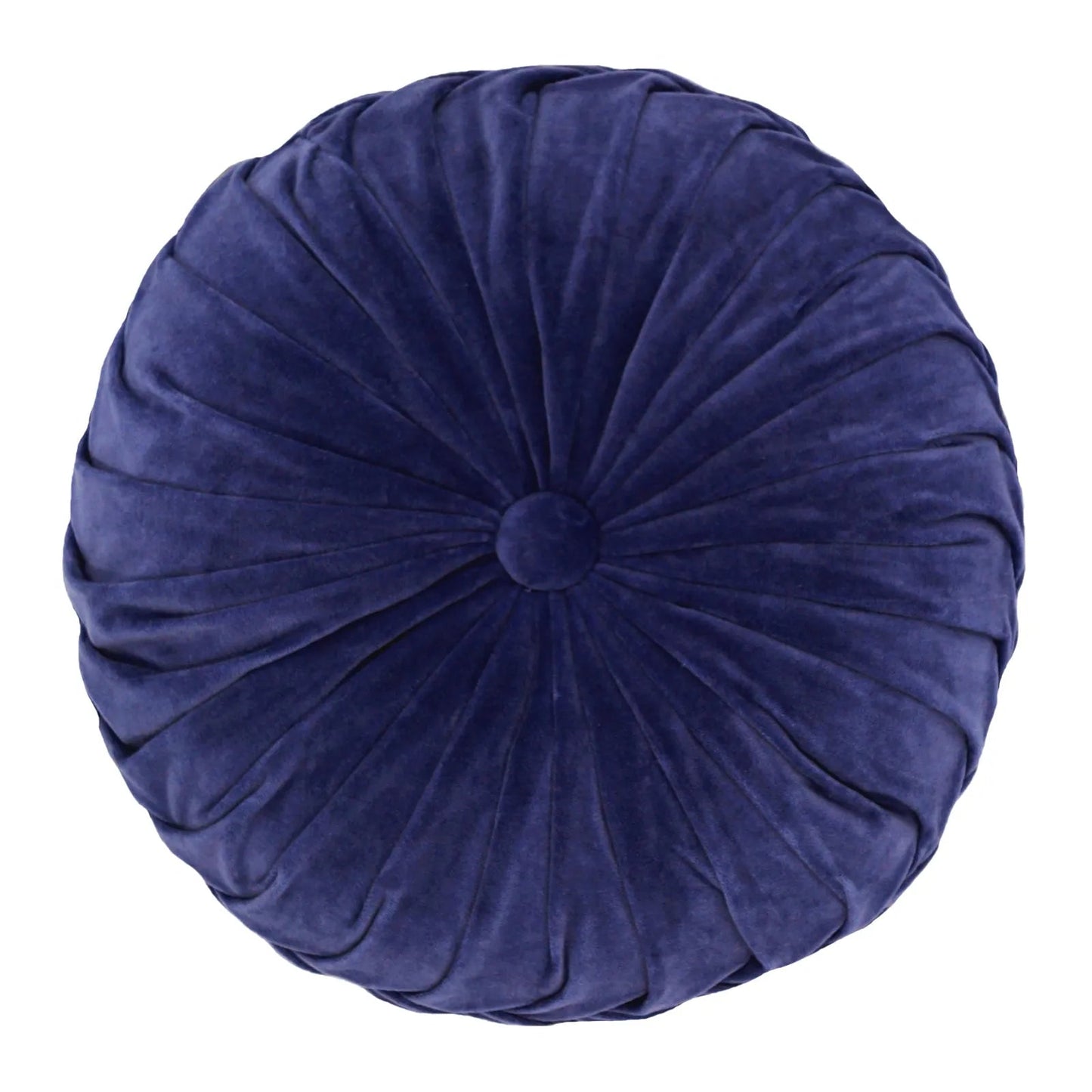 Round Cross Overlapped Velvet Cushion, 16" Diameter home decor - Mod Lifestyles