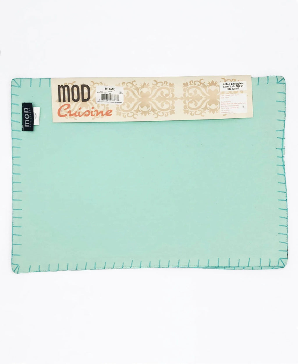 Diamond Textured Cotton Placemats, 13" X 19" (Set of 4) home decor - Mod Lifestyles
