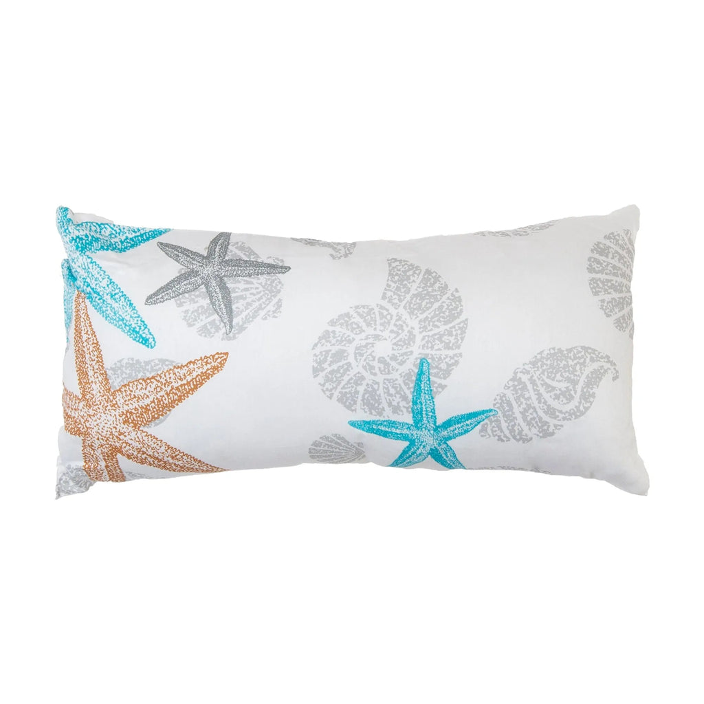 Blue and Natural Starfish Queen Comforter Set, 88" X 94" home decor - Mod Lifestyles