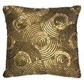Geometric Sequin Embroidery Decorative Pillow, 20" X 20" home decor - Mod Lifestyles