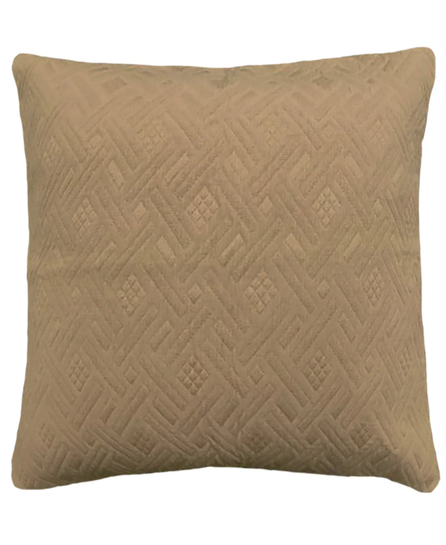 Quilted Diamond Textured Decorative Pillow, 20" X 20" home decor - Mod Lifestyles