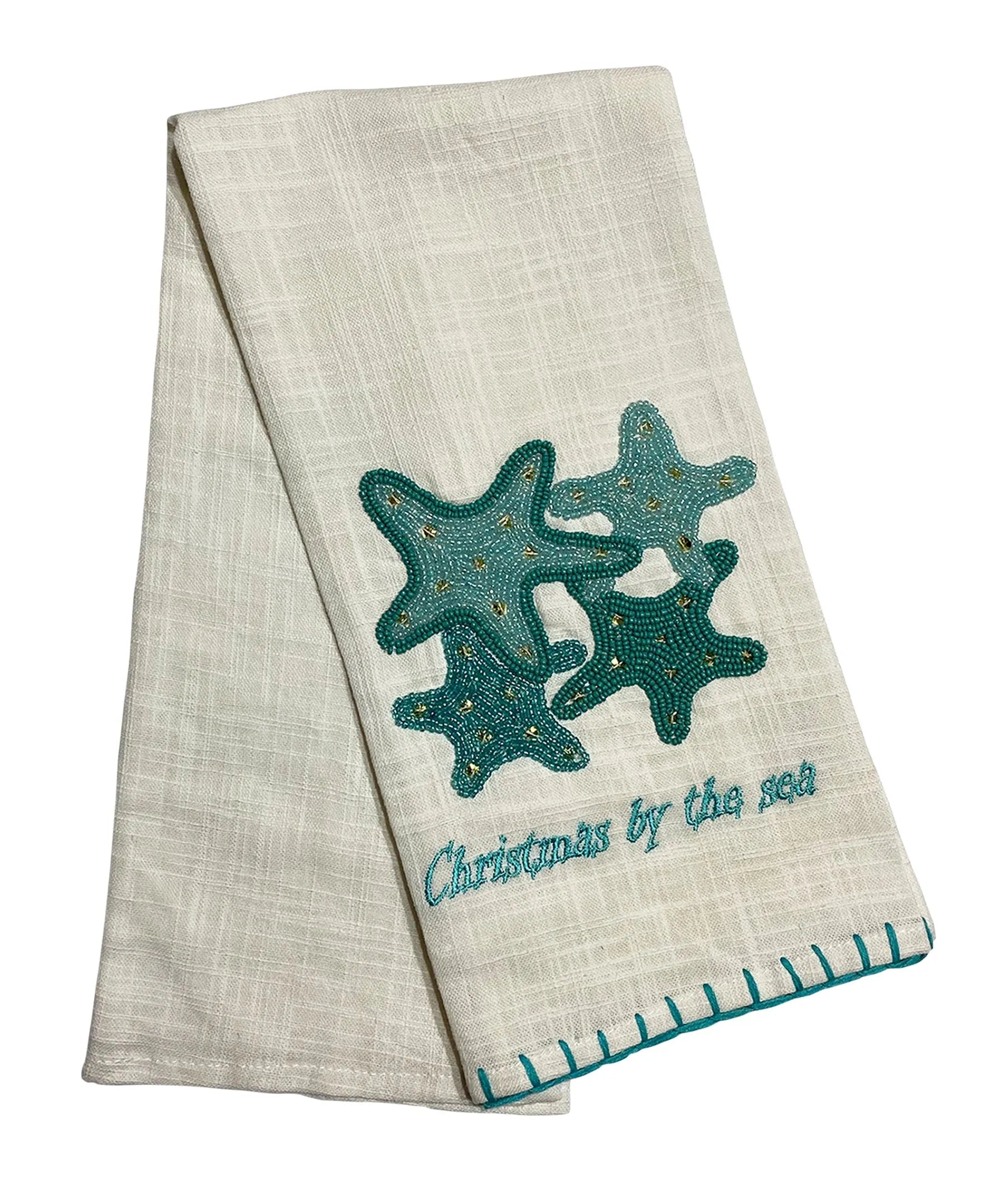 Starfish Cluster Kitchen Towel, 20" X 28" home decor - Mod Lifestyles